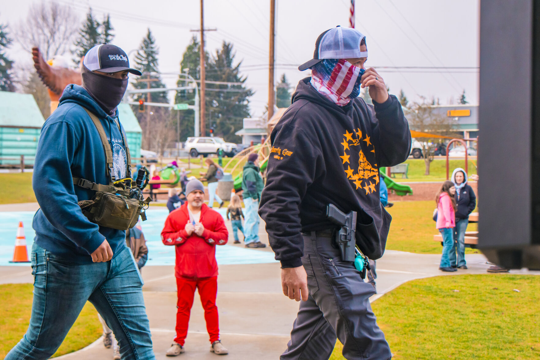 Open Yelm Now Rally